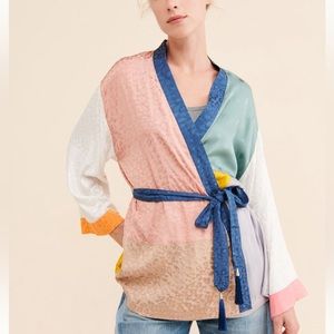 Current Air Kimono top